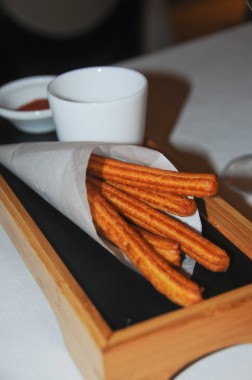 churros et sauce romanesco