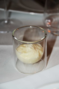 mousse de pommes de terre fumées