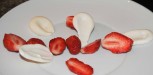 fraises et meringue