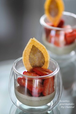 panna cotta basilic fraise 4