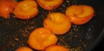 abricots caramel