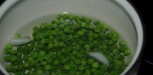 cuisson des petits pois