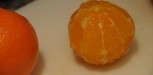 peler une orange a vif