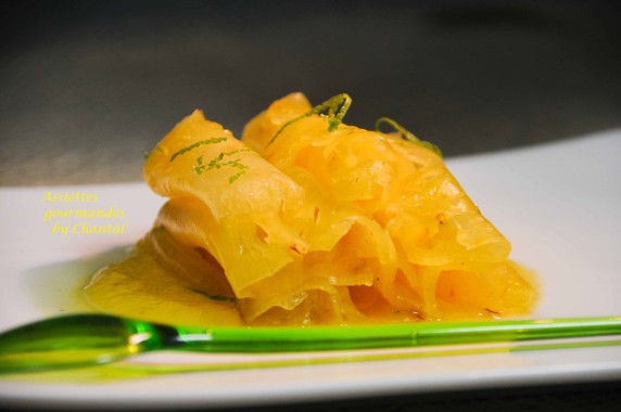 carpaccio ananas 1