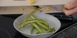 faire des lamelles d'asperges