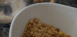 crumble au parmesan