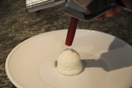 siphon mousse mozzarella