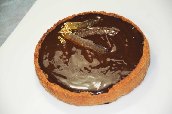 tarte chocolat orange