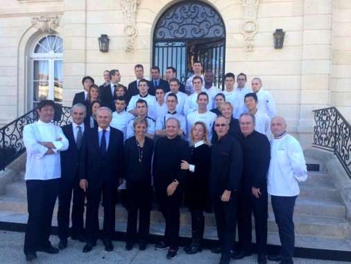 Joel Robuchon Bernard Magrez