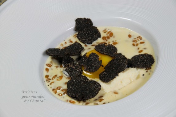 recette oeuf truffe