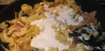 Recette Crumble poulet coco 