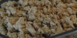 Recette Crumble poulet coco 