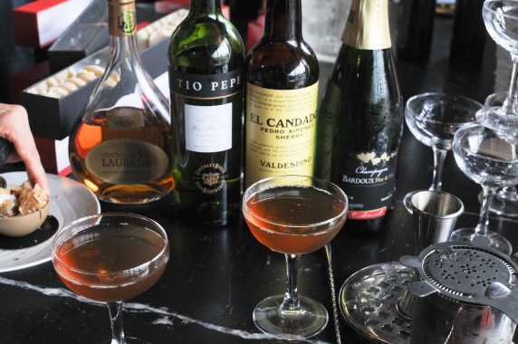 cocktail champagne cognac