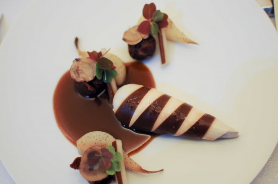 Grouse bicolore, châtaigne et poire Thierry Marx Mandarin Oriental Paris (19)