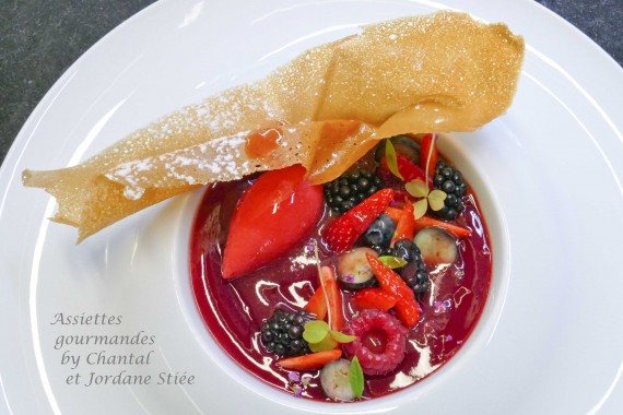 recette mousse fruits rouges 2