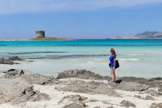 plage de La Pelosa - Sardaigne