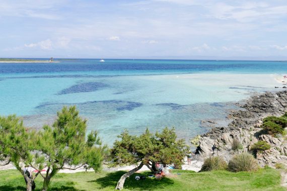 plage de La Pelosa - Sardaigne