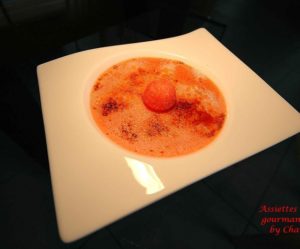 Crème brûlée aux fraises Tagada