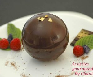 Sphère chocolat pour un dessert surprise