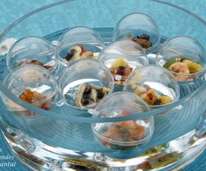 Amuse-bouche en bulles flottantes!