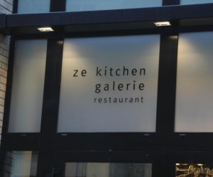 Dîner chez William Ledeuil à Ze Kitchen Galerie, Paris