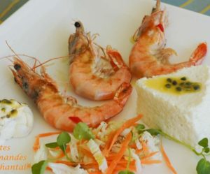 Gambas panées au Panko (chapelure japonaise) - Assiettes Gourmandes