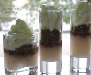 Petite fraîcheur au litchi en verrine