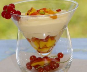 Tiramisu aux fruits d'été et verveine