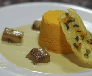 Dariole de potiron, sauce au foie gras... et un mixeur Multi Quick Braun à gagner pour les lecteurs du blog!