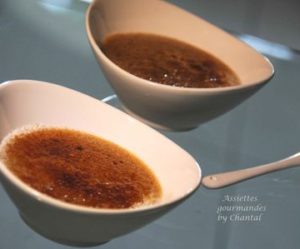 Crème brulée à la pâte de spéculoos