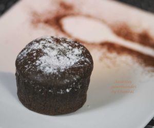 Fondants coulants chocolat marron