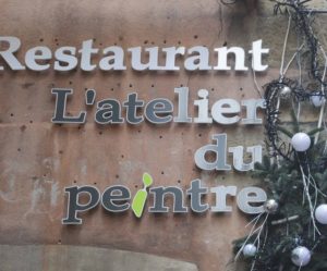 Nouveau repas à l'Atelier du Peintre à Colmar