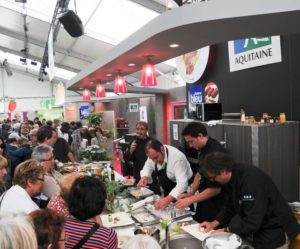 Christophe Girardot en démo à la Foire de Bordeaux