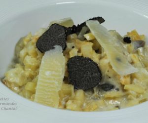 Risotto de céleri à la truffe