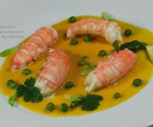 Langoustines selon une recette de William Ledeuil