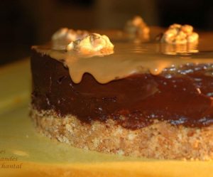 Gâteau aux noix façon brownie caramélisé (un max de calories voire plus...mais trop bon!)