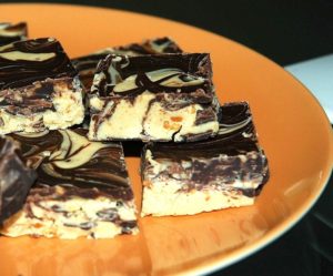 Douceurs marbrées au chocolat