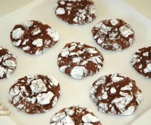 Petits craquelés au chocolat