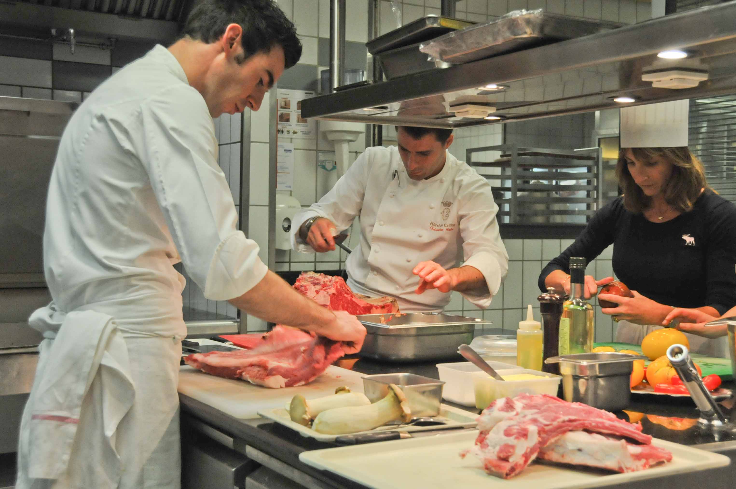 La préparation du barbecue Grilled & Chic au Crillon... avec Assiettes Gourmandes!