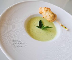 Fleur de courgette en tempura