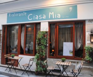 Dîner au Restaurant Ciasa Mia à Paris