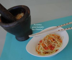 Salade de papaye verte - Cuisine thaïe