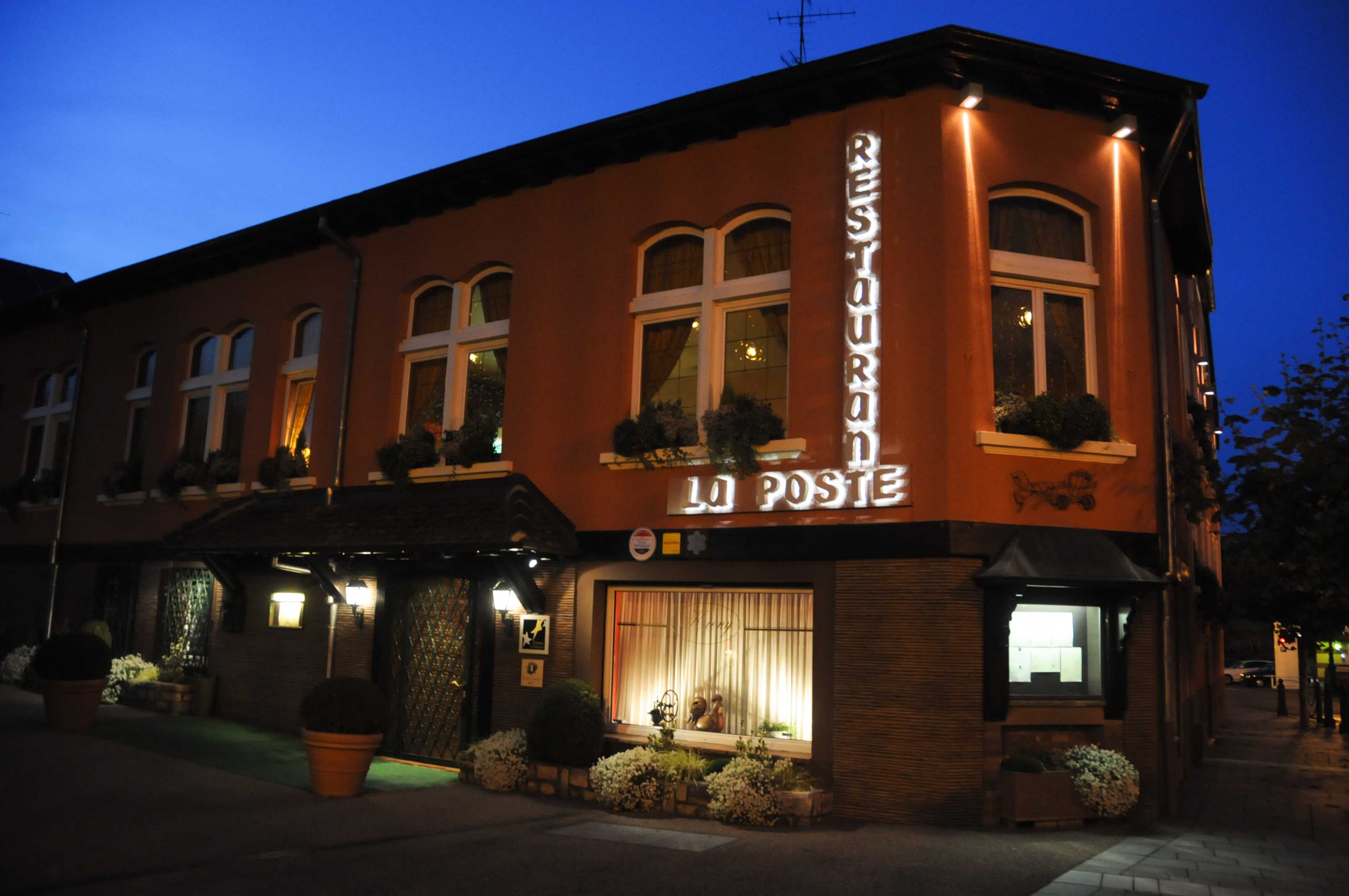 Dîner au restaurant La Poste à Riedisheim, chez Jean Marc Kieny (1 étoile Michelin)