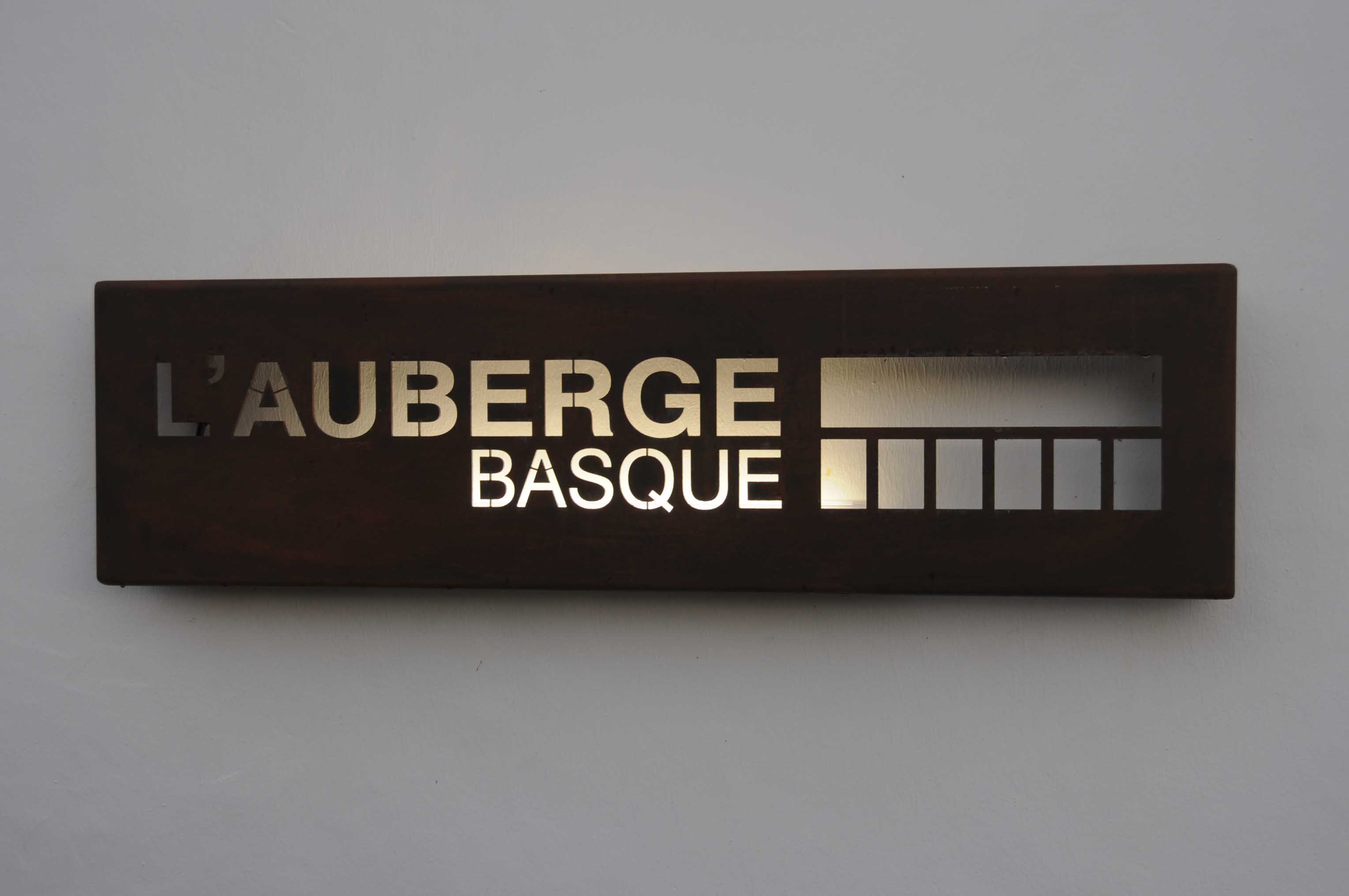 Dîner à l'Auberge Basque, chez Cédric Béchade