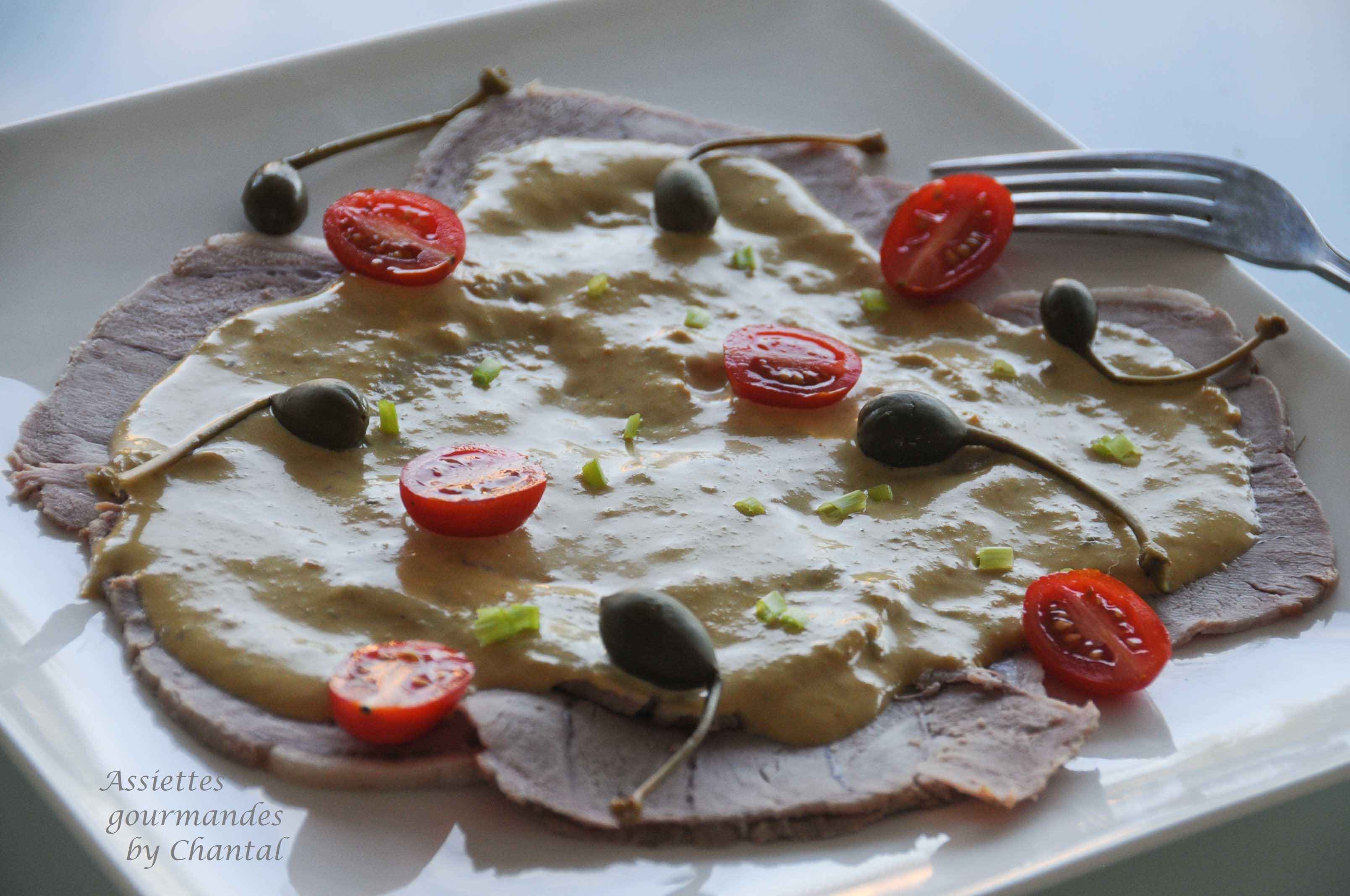 Vitello Tonnato - Assiettes Gourmandes