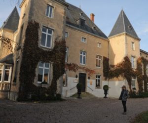 Déjeuner au Château d'Adoménil à Lunéville
