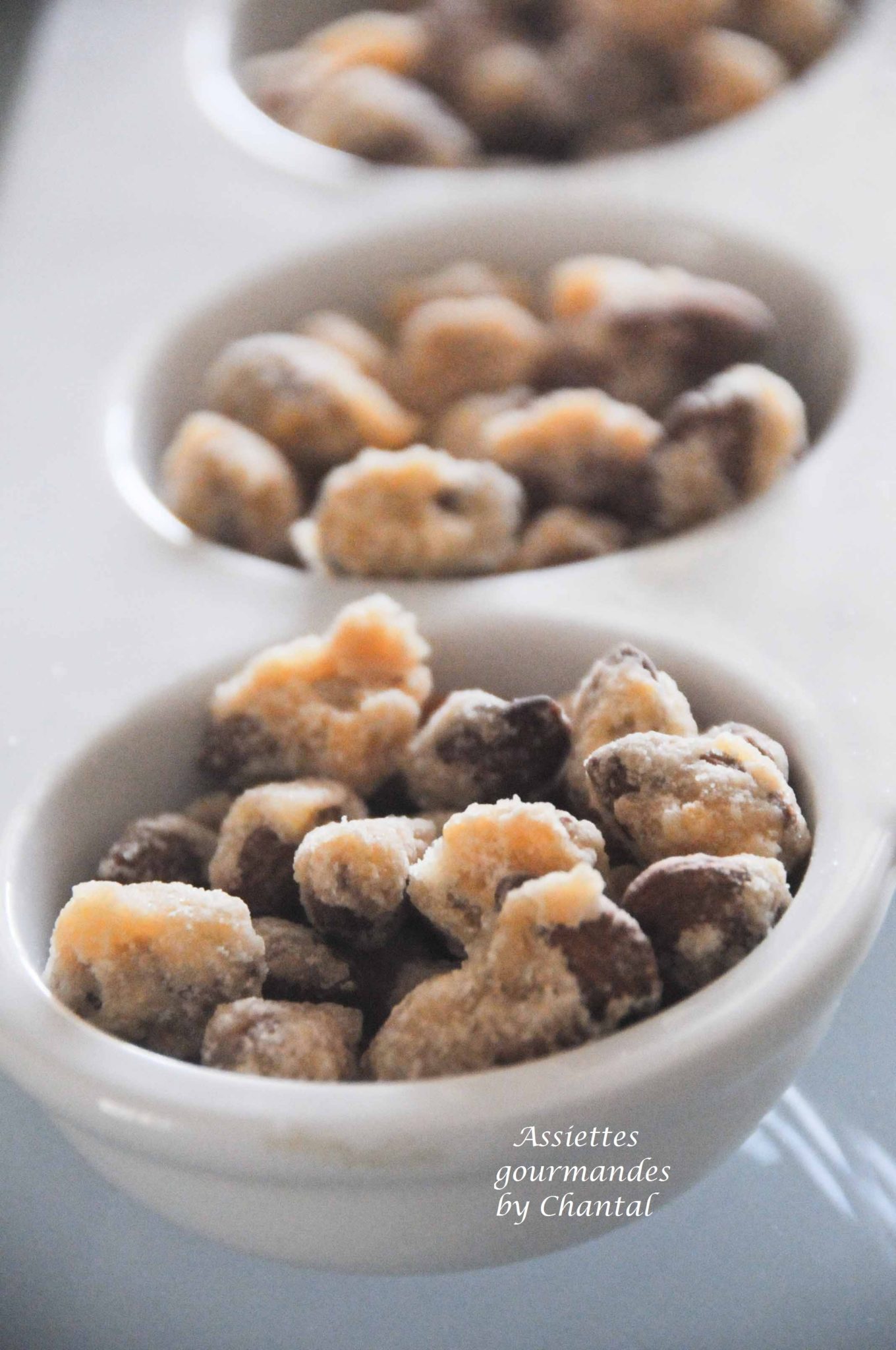 Amandes caramélisées ou cristallisées