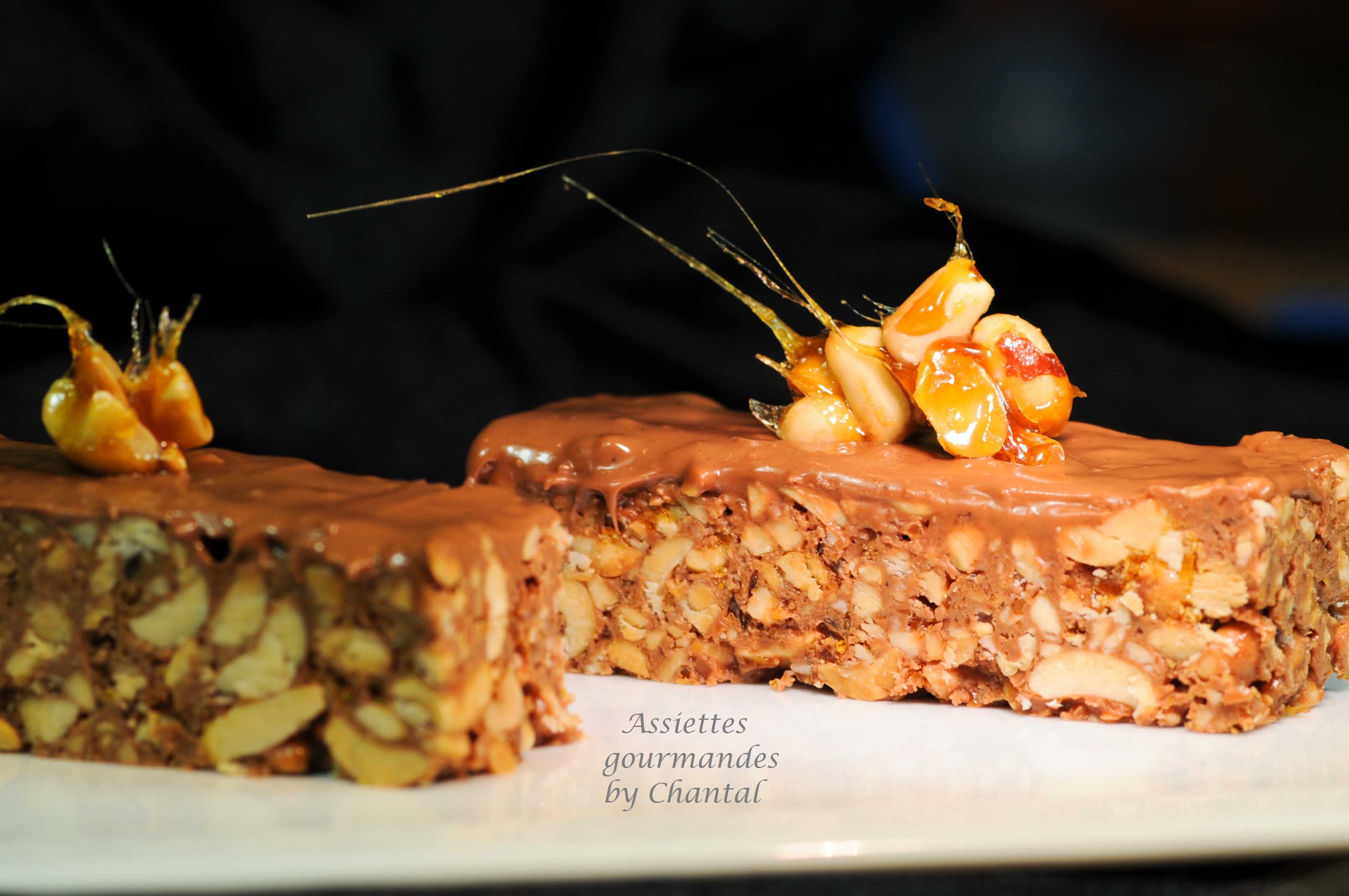 Barre pralinée: recette de Christophe Felder