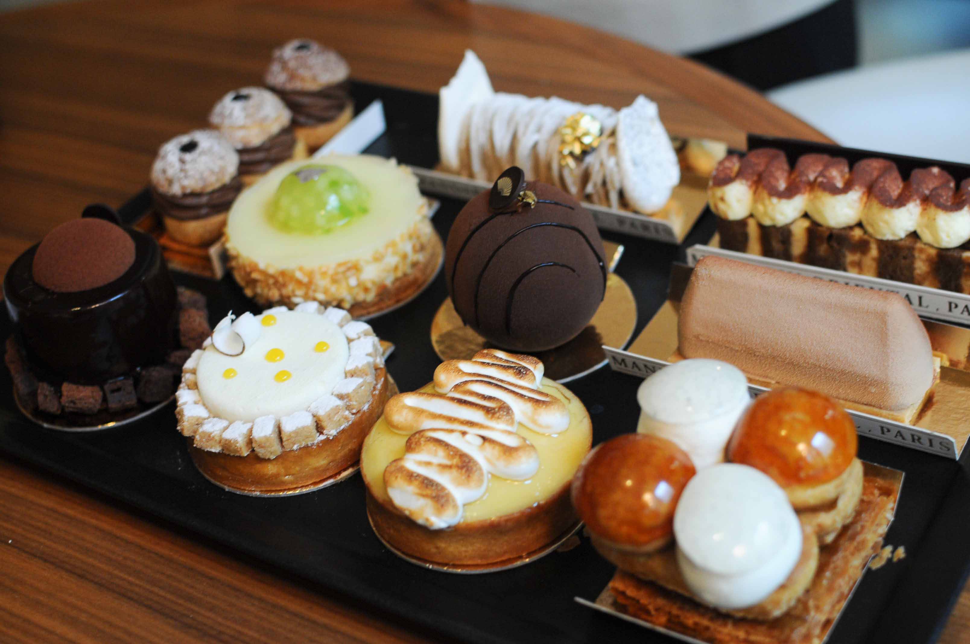Pâtisseries Pierre Mathieu restaurant Camélia Mandarin Oriental Paris