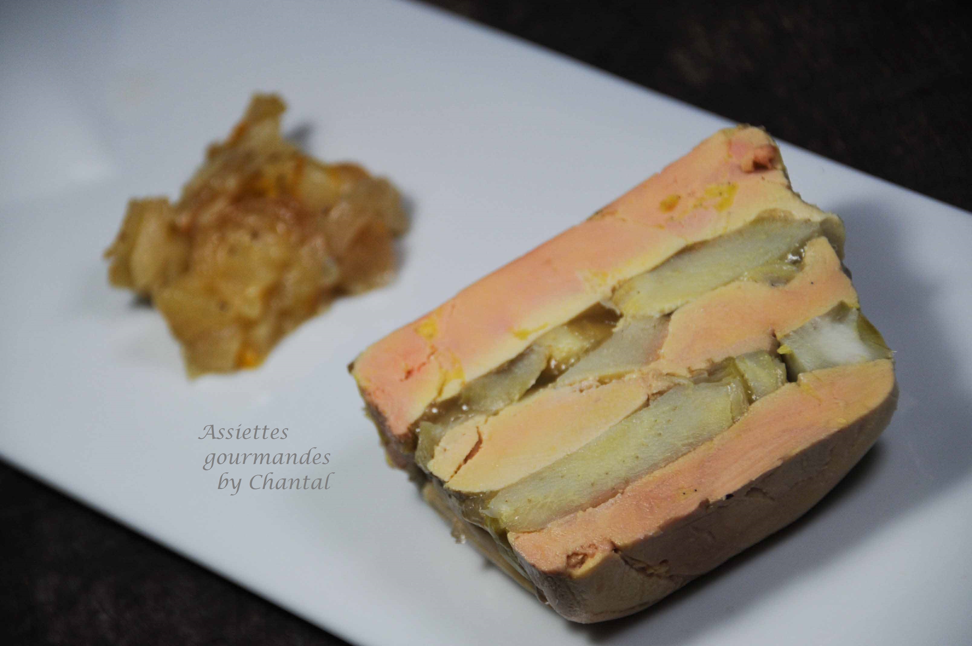 Terrine foie gras artichaut - Assiettes Gourmandes